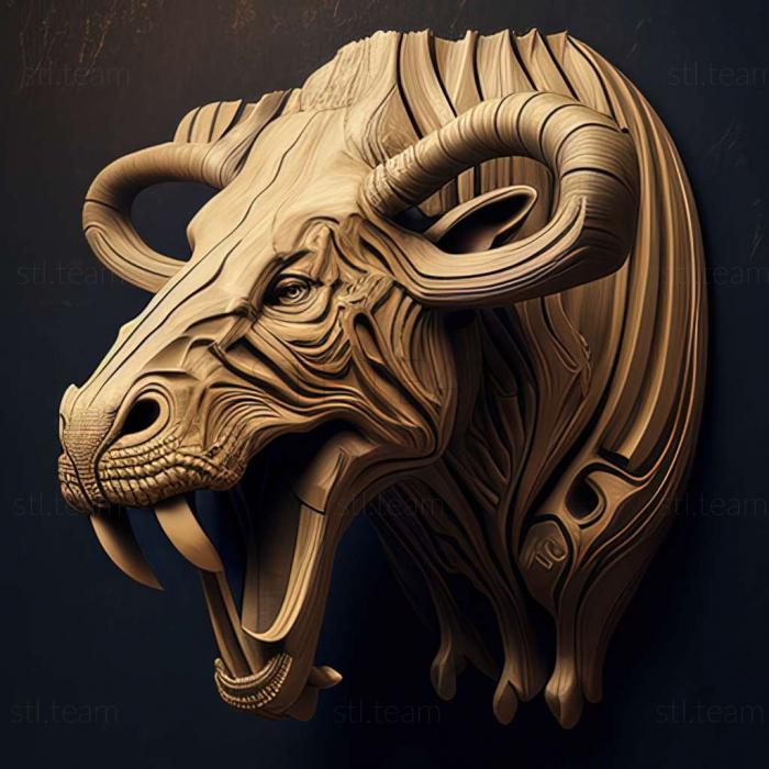 3D model Rhizosmilodon (STL)